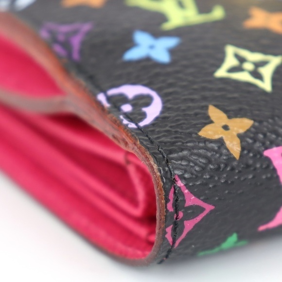 Louis Vuitton Portefeuille Joy Noir Wallet Monogram Multicolor - Picture 6 of 7